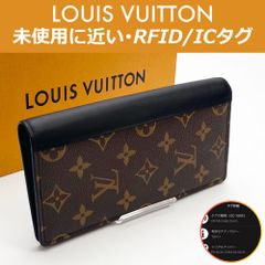 【極上美品】ルイヴィトン LOUIS VUITTON モノグラム・マカサー ポルトフォイユ・ブラザ M69410 RFID ICタグ 送料無料 送料込み