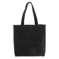 MONCLER （モンクレール）モノグラム トートバッグ 5D00009 M3706 ハンドバッグ ニット メンズ MONOGRAM Black used:AB【中古】のサムネイル