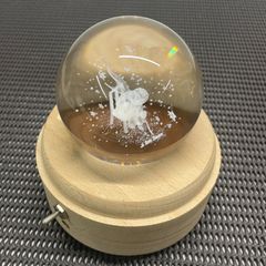 ディズニー スティッチ 光レーザーボールオルゴール - メルカリ