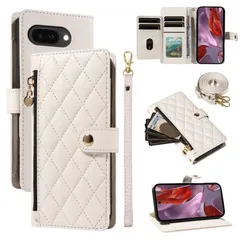 【数量限定】耐衝撃 googleピクセル9a 財布型 スマホケース 手帳型 カード収納 ケース 携帯ケースぐうぐる9a用 スマホ 9A カメラ保護 Pixel 傷防止 GooglePixel9A Google 保護ケース Kitzomi カバー[シロ]