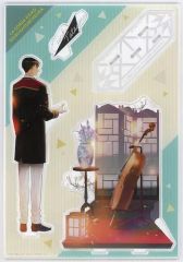 [중고] 아크릴 스탠드 아크릴 패널 巽瑛一 1st Anniversary 아크릴 디오라마 스탠드 [금색의 코르다 스타 라이트 오케스트라]