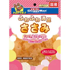 【同梱不可】【72個セット】ドギーマンふわふわ満足ささみ35g