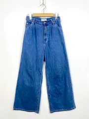 スローブイエナ LE DENIMワイドフレアタックファイブポケットパンツ 40 2025年最新】le denimワイドフレアタックファイブポケットパンツ