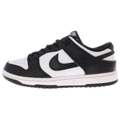 NIKE (ナイキ) DUNK LOW RETRO ダンク レトロ パンダ ローカットスニーカー ブラック/ホワイト US9.5/27.5cm DD1391-100