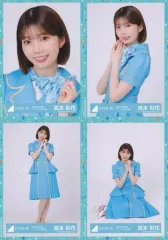 【中古】生写真(乃木坂46) ◇高本彩花/日向坂46ランダム生写真【「4回目のひな誕祭」オープニング青衣装】 4種コンプリートセット
