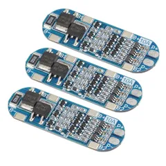 新品 KKHMF 3個 3S 11.1V / 12V / 12.6V 10Aリチウムイオン電池用18650充電器PCB BMS保護ボード