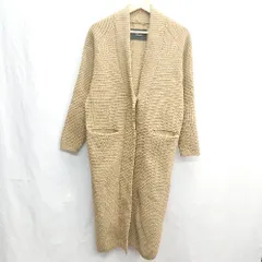 ◇ ⊆ Allumer アリュメール ニット 長袖 ロングコート サイズ表記なし ブラウン系 レディース E  【1502180073052】のサムネイル