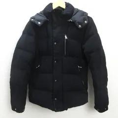 D■シップス/SHIPS ウール ダウンジャケット JKT【M】紺/MENS/18【中古】のサムネイル
