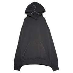 UNUSED(アンユーズド) 23SS Overdyed hoodie【ASH】 製品染め フーディ パーカー アッシュ US2300 2(M程度) ブラック 参考定価34,100円(税抜)のサムネイル