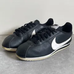 NIKE WMNS CLASSIC CORTEZ LEATHER 'BLACK WHITE' コルテッツ レザー ナイキ