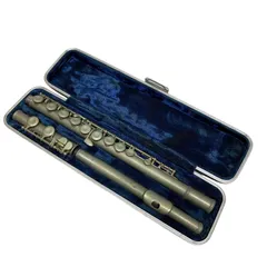 [美品]ムラマツフルート モデル 113 管楽器　頭部管洋銀製　スチューデント ムラマツフルート モデル 113 管楽器 ケース付 頭部管洋銀製