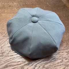 original john BRITISH CASQUETTE TONIK BLUE　　モッズ　レトロ　昭和　キャスケット　ハンチング