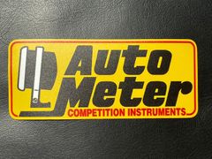 Auto Meter ロゴ ワッペン ◇ オートメーター アイロン接着可 LW7 