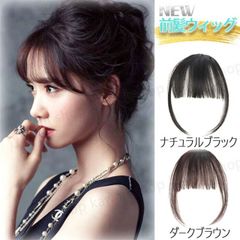 NEW 前髪ウイッグ 新バージョン つけ毛 シースルー 部分ウィッグ 前髪 ウイッグ 自然 部分 かつら 女性 まえがみ 取り付け 簡単 触角あり ナチュラル ブラック ブラウン うぃっぐ ふかし パッチン クリップ イメチェン 変装 コスプレ 韓国 メール便