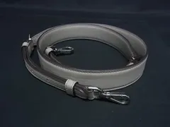 ■美品■ MICHAEL KORS マイケルコース レザー バッグ用  ショルダーストラップ 斜め掛け 肩掛け グレー系 BM8662