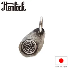 最終Hemlock ヘムロック K18メタル タタキシルバーペンダント hemlock ヘムロック Repousse Thunderbird top K18 リポウズ