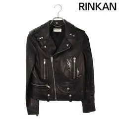 サンローラン SAINT LAURENT レザーライダース シングル ジャケット 2025年最新】Saint Laurent ライダース シングルの人気アイテム - メルカリ