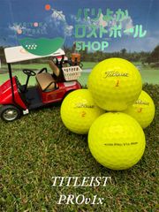 タイトリスト/PROv1x/23年/ｲｴﾛｰ/品質★★/ロストボール/ゴルフ/④