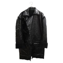 TENDER PERSON (テンダーパーソン) 21AW PVC MOUTON BUFFALO COAT マウンテン バッファロー コート ブラック SC-OU-1201