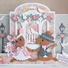 カッティングダイ　ウェディングセット