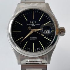 【美品・OH済】ボール　ボールウォッチ　BALL WATCH CO.　ストークマン　エンタープライズ　NM2188C　自動巻　黒　デイト表示