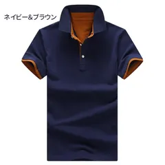 ポロシャツ ゴルフウェア ゴルフポロシャツ Tシャツ メンズ  半袖 ビジポロ ユニフォーム スポーツ 制服 カラー配色 吸汗速乾 父の日 夏fls828fls828