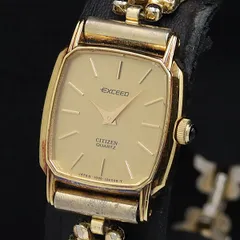 稼動品 CITIZEN シチズン EXCEED エクシード クォーツ スクエア CITIZEN EXCEED シチズンエクシード レディース腕時計 スクエア