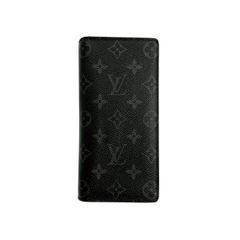 ルイヴィトン M61697 エクリプス 二つ折り長財布 ポルトフォイユ・ブラザ 長財布 LOUIS VUITTON グレー×ブラック