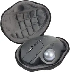 【新着商品】MX ERGO MXTB2d/MXTB1s ロジクール bluetooth ワイヤレス トラックボール MXTB2 MX ERGO Logicool S 便利な ハードケースバッグ 専用旅行収納 対応ブラック-co2CREA (ケースのみ)のサムネイル