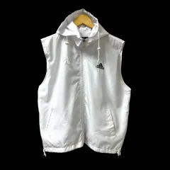 （ L ） 90 ' S adidas(アディダス) ウィンドブレーカー ベスト- Y513