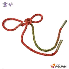 全国送料無料 京やQ097 正絹 高級手組紐 丸組紐 帯締め 赤ピンク グリーン フォーマル〜カジュアル 和装小物 未使用