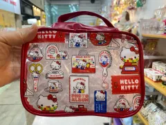 ハローキティ 化粧品 バッグ 旅行 ポーチ 大容量 透明ポーチ