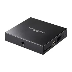 サンワサプライ メディアプレーヤー（2分配） MED-PL2K202 ブラックのサムネイル