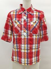 ヒステリックグラマー Hysteric Glamour 半袖シャツ FREE チェック 2508WS096