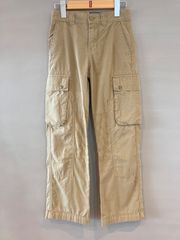 POLO by Ralph Lauren ポロ バイ ラルフローレン カーゴパンツ ダブルニー リップストップ ベージュ キッズ ジュニア サイズ140