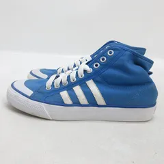 Q■美品【25.5cm】アディダス/ADIDAS Nizza ニッツァ キャンバススニーカー■水色/MENS/28【中古】