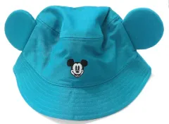 【中古】衣類 ミッキーマウス 耳付きバケットハット グリーン 「ディズニー」 東京ディズニーリゾート限定