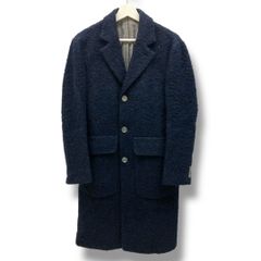 OFFICINE GENERALE オフィシンジェネラル ウールコート チェスターコート ロングコート アウター 紺色 ネイビー サイズ44 メンズ 冬 有明ガーデンrecollect店 48 No.B10244
