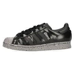 adidas (アディダス) ×Hiroko Takahashi SUPERSTAR HTC FY1589 ヒロコタカハシ スーパースター ローカットスニーカー ブラック/ホワイト US8.5/26.5cm