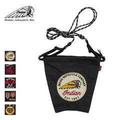 Indian 인디언 Embroidery Shoulder Bag 맨즈/레이디스 헤드 마크/로데오/모토사이클 클럽/엠블럼/타이거 FREE[신품]