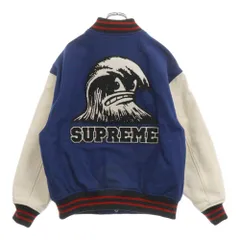 ★ シュプリーム　チャンピオン　コラボ　ボンバージャケット　ワッペン　ブルゾン ☆ シュプリーム チャンピオン コラボ ボンバージャケット