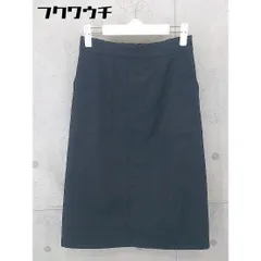 ◇ fredy emue フレディ エミュ 膝下丈 タイト ナロー スカート サイズ36 ネイビー系 レディース 【中古】 【1103050004482】のサムネイル
