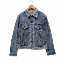 80s Levi's 70506トラッカージャケット44　アメリカ製 古着 80s USA製製 Levi's 70506-0214 ハンド ポケット付 ブルー