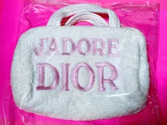 クリスチャンディオール　 バッグ　ポーチ　 J'ADORE ピンク刺繍【完売品】