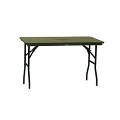 【外装に痛みあり】POST GENERAL ポストジェネラル フォールディング ミル ワークテーブル オリーブ 982100001