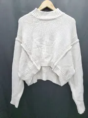 ◇ SLY スライ 長袖 ニット セーター サイズFREE オフホワイト系 レディース P  【1407260001706】