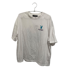 PLAY BOY　メンズ　  トップス  　Tシャツ/カットソー(半袖/袖なし)　L　ホワイト系