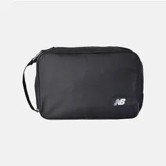 ニューバランス シューズケース Lサイズ シューズバッグ 10L  Newbalance 靴入れ シューバッグ フルジップ スポーツ  試合  学校  男女兼用 メンズ レディース ジュニア 大人 子供  バッグ /LAB55623-BKW