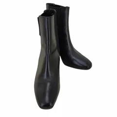 ランバンコレクション LANVIN COLLECTION ヒールアップサイドゴアショートブーツ レディース  22 1/2のサムネイル