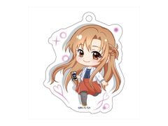 ソードアートオンライン アリシゼーション ぽぷきゃら ダイカットアクキー アスナ
